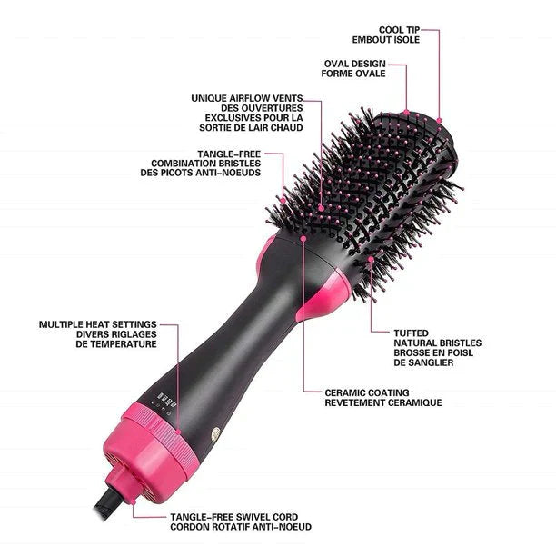 3-in-1 Hair Dryer & Styler Volumizer